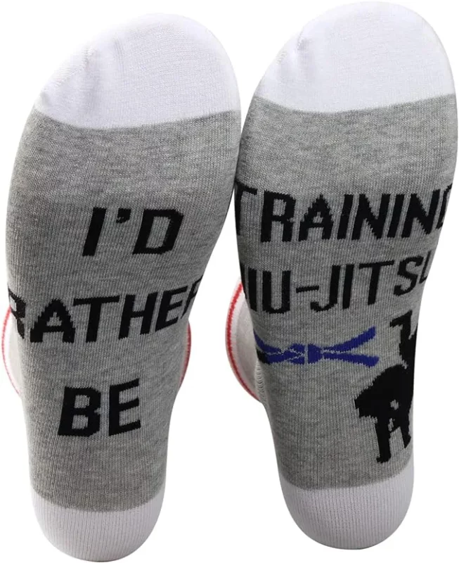 best gifts for jiu jitsu lovers - PXTIDY 2 Pairs Jiu Jitsu Socks