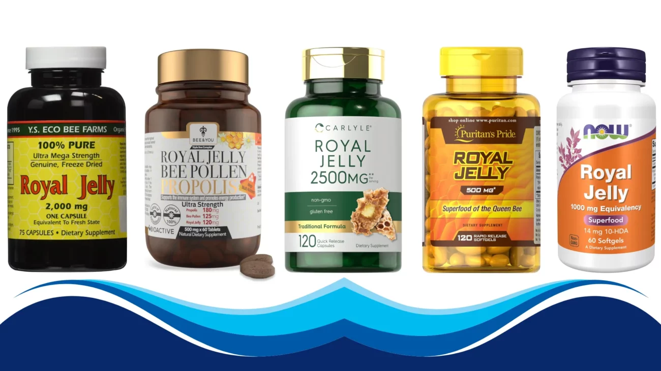 best royal jelly supplements featured